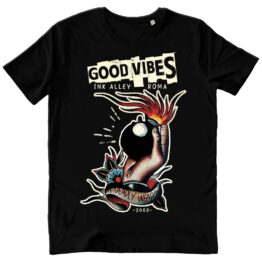 T-SHIRT UNISEX - BOMBA black