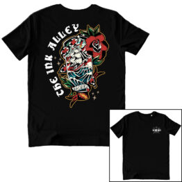 T-SHIRT UNISEX F+R - BOTTIGLIA black