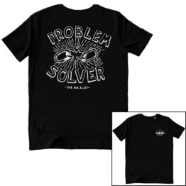 T-SHIRT UNISEX F+R - PROBLEM SOLVER black