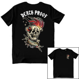 T-SHIRT UNISEX F+R - TESCHIO DESTINY black