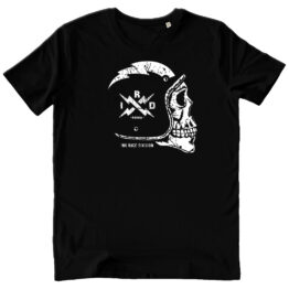 T-SHIRT UNISEX - INK RACE CASCO black